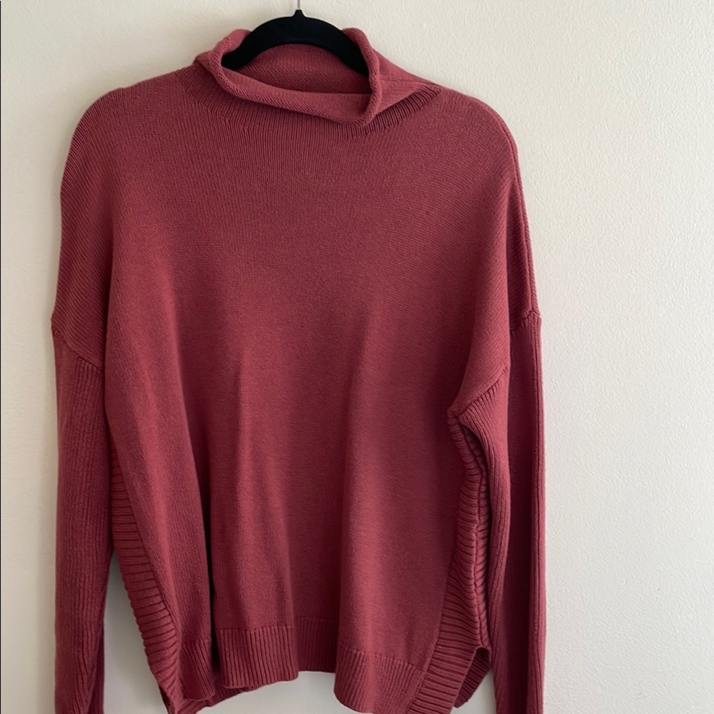 Never worn! Tahari - Mock roll turtleneck. Relaxed Soft Knit.